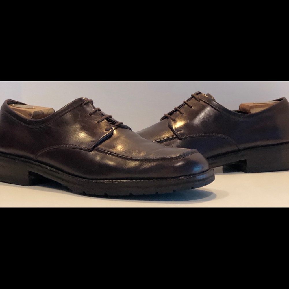 Salvatore Brown Leather Vibram Sole Dress Shoe🔥👍